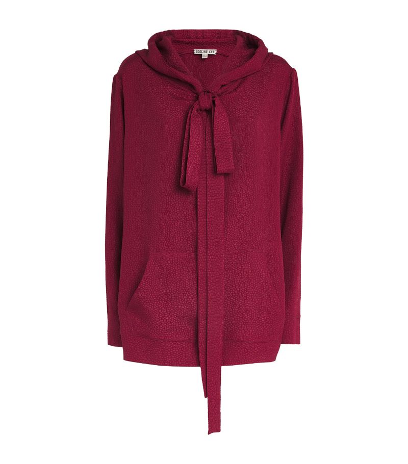 Edeline Lee Edeline Lee Bow-Detail Hoodie