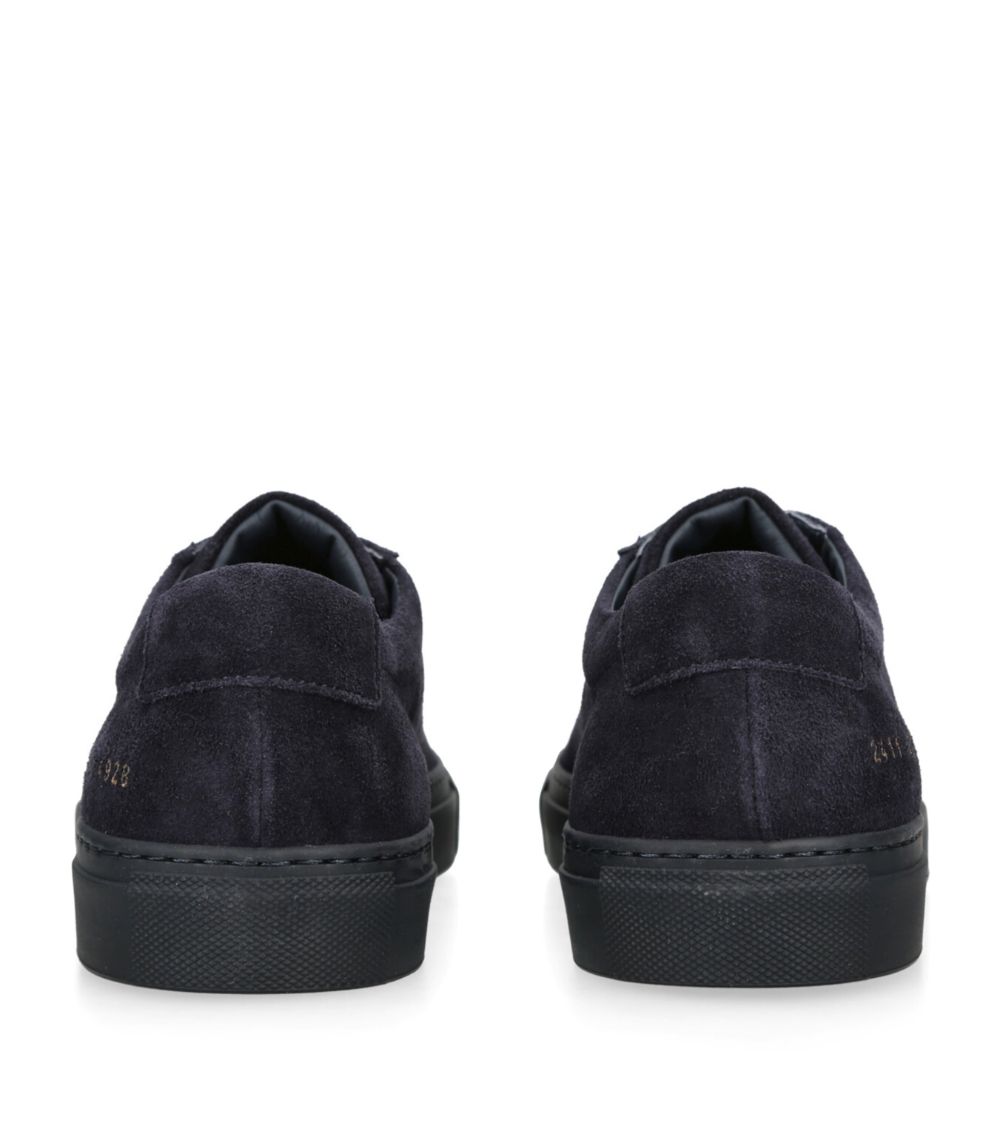 COMMON PROJECTS Common Projects Suede Low-Top Achilles Sneakers