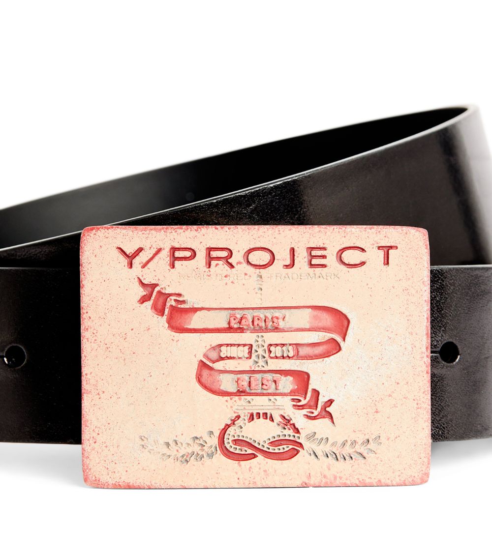 Y/Project Y/Project Leather Paris' Best Belt