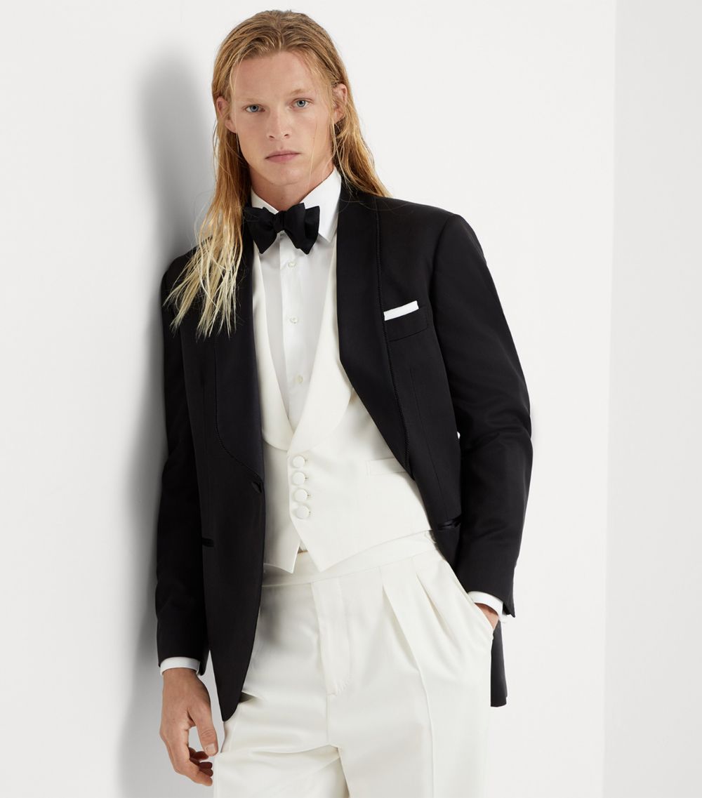 Brunello Cucinelli Brunello Cucinelli Silk Twill Délavé Tuxedo Jacket