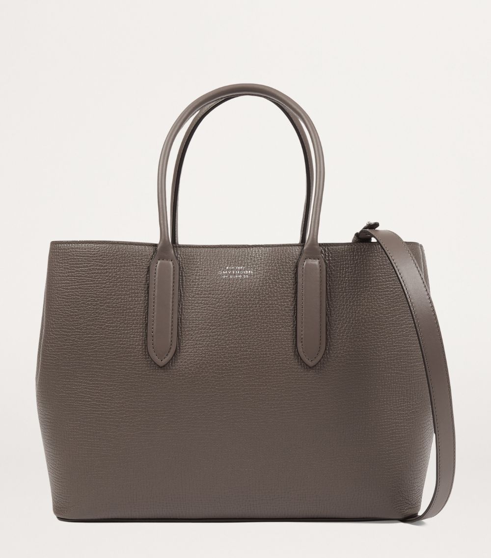 Smythson Smythson Small Leather Day Tote Bag