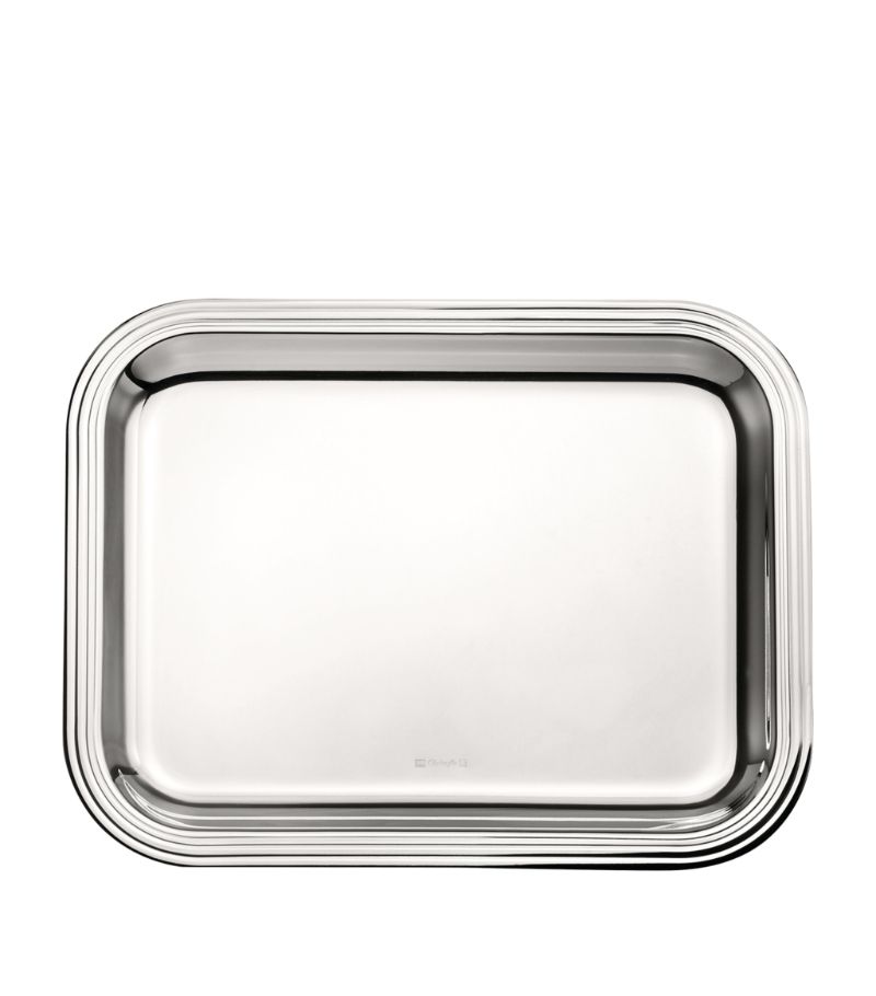 Christofle Christofle Silver-Plated Albi Tray (26Cm X 20Cm)