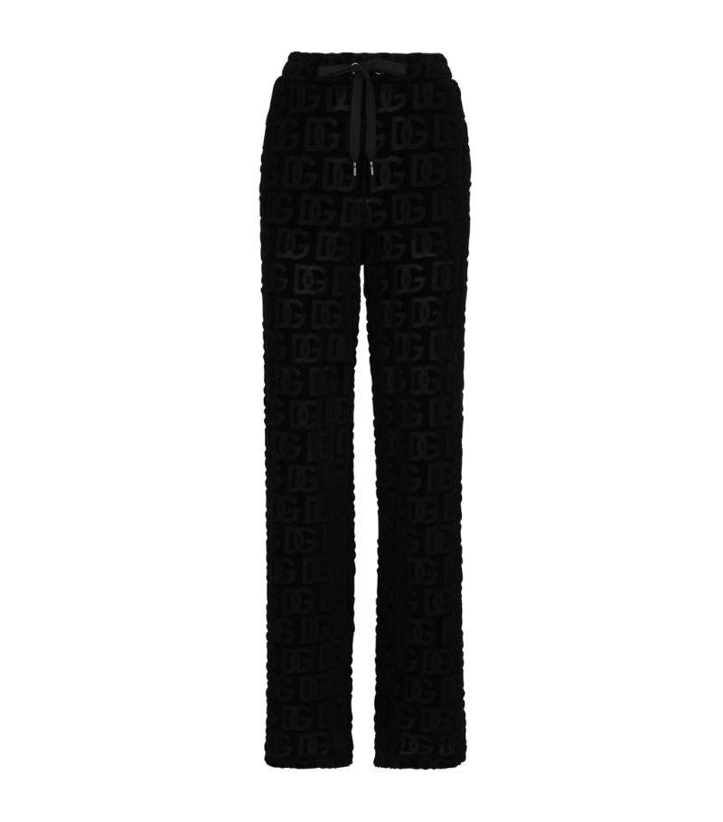 Dolce & Gabbana Dolce & Gabbana Knitted Logo Trousers