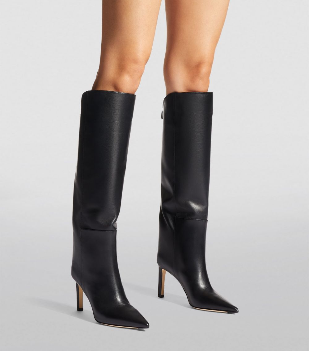 Jimmy Choo Jimmy Choo Alizze 85 Leather Knee-High Boots