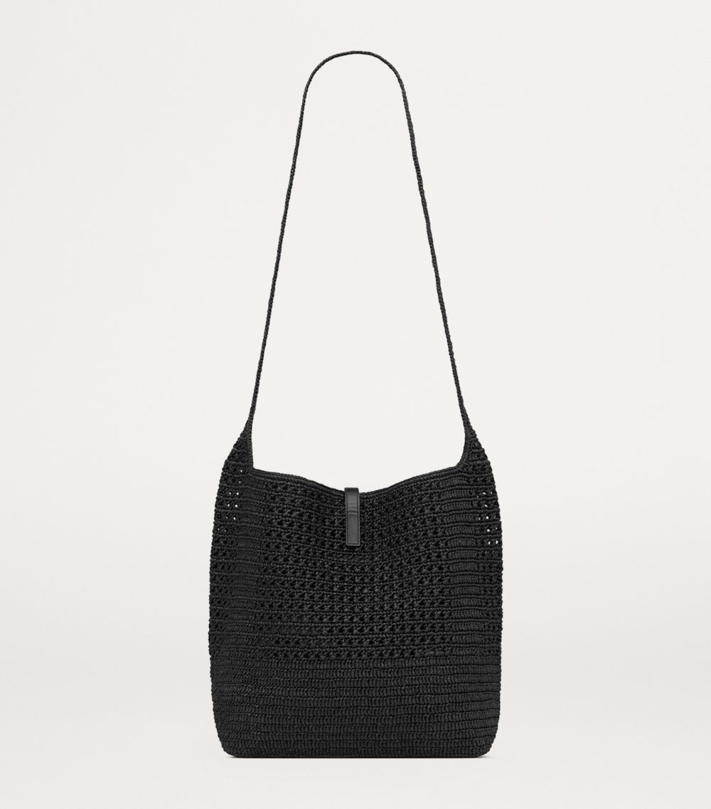 Saint Laurent Saint Laurent Raffia Le 5 Á 7 Shoulder Bag