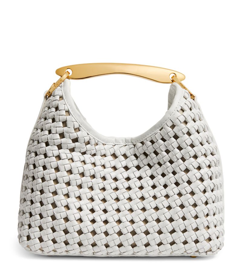 Elleme Elleme Leather Woven Boomerang Tote Bag