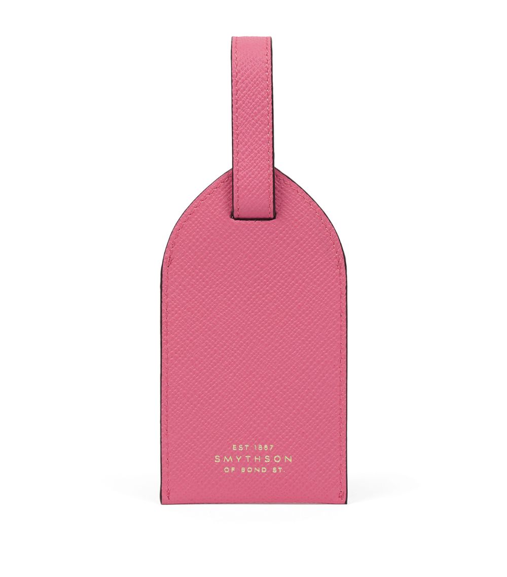 Smythson Smythson Panama Leather Luggage Tag