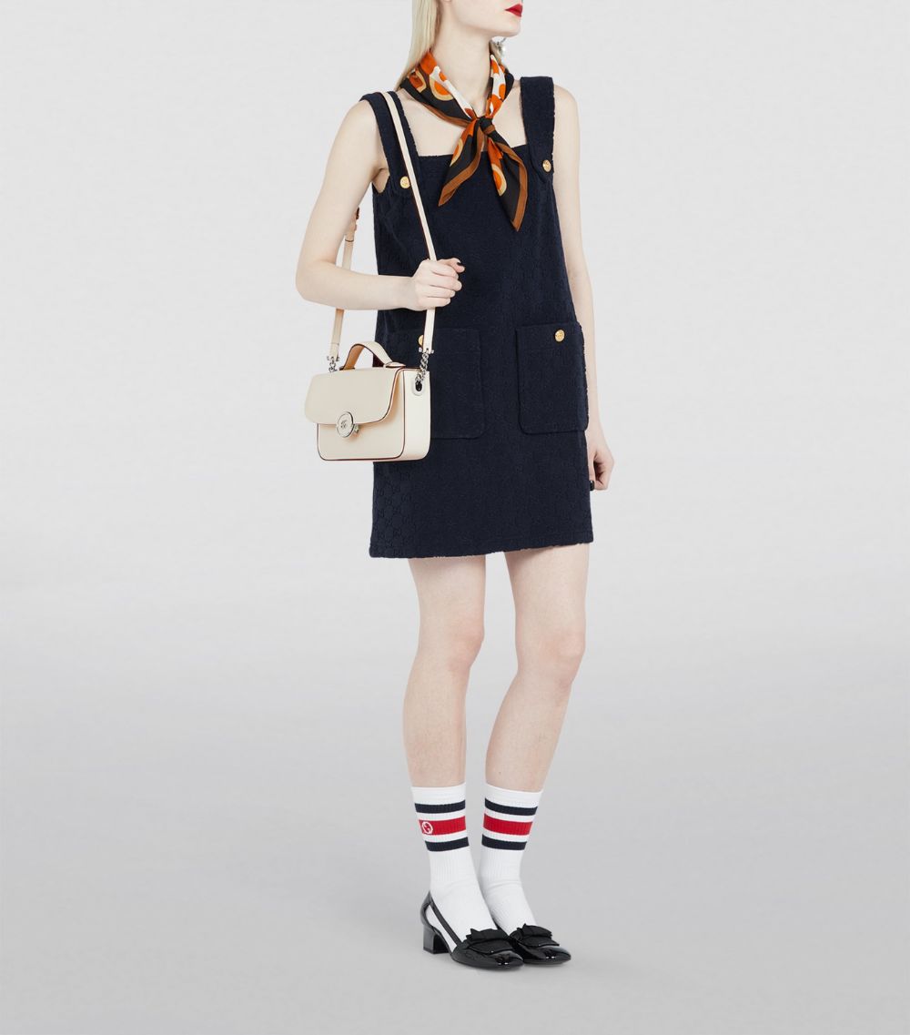 Gucci Gucci Cotton Monogram Mini Dress