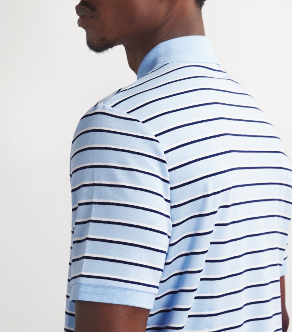 Polo Ralph Lauren Polo Ralph Lauren Pima Cotton Striped Polo Shirt