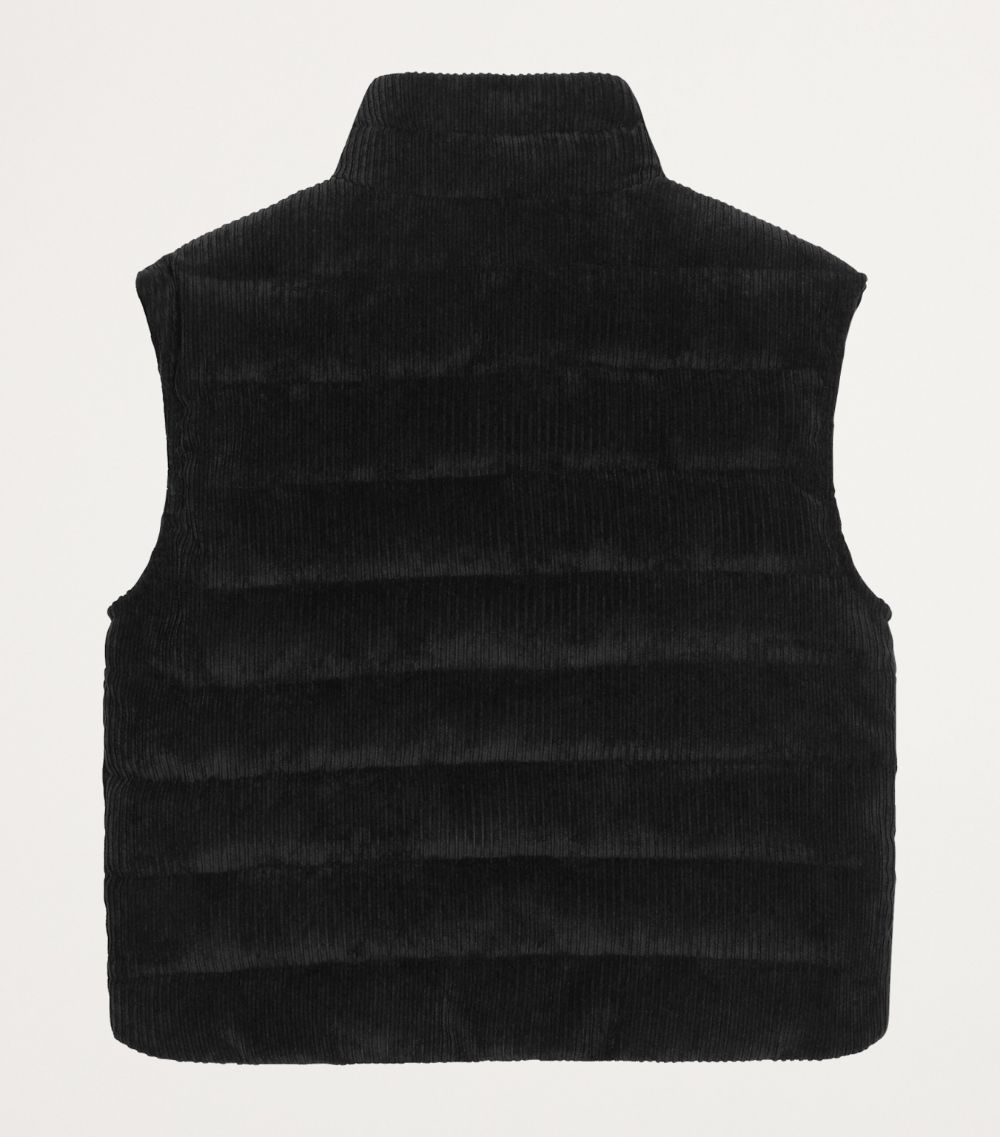 Dolce & Gabbana Dolce & Gabbana Kids Corduroy Padded Gilet (8-12+ Years)