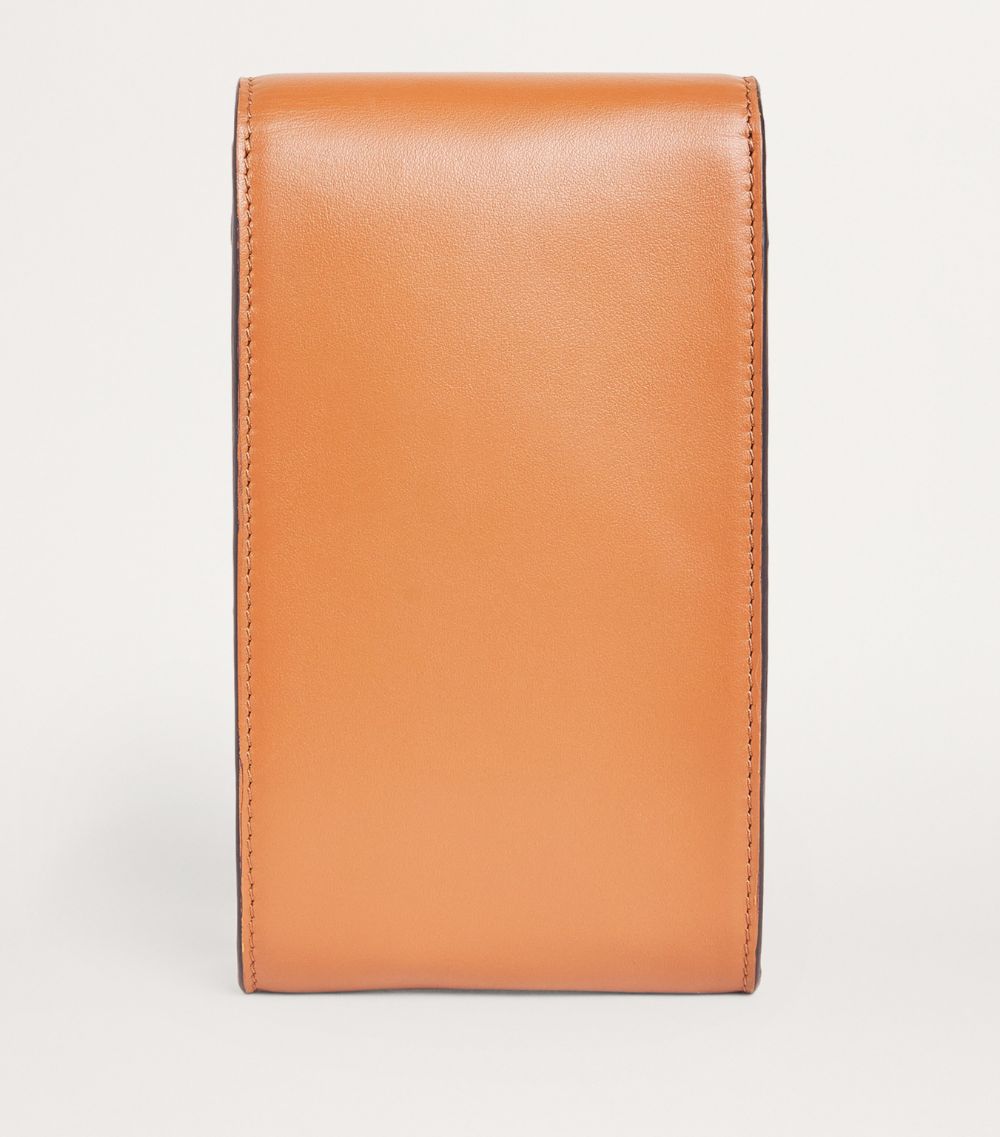 Harrods Harrods Leather Phone Pouch Cross-Body Bag