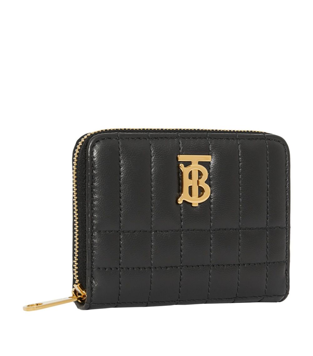 Burberry Burberry Leather Quilted Lola Zip-Around Wallet