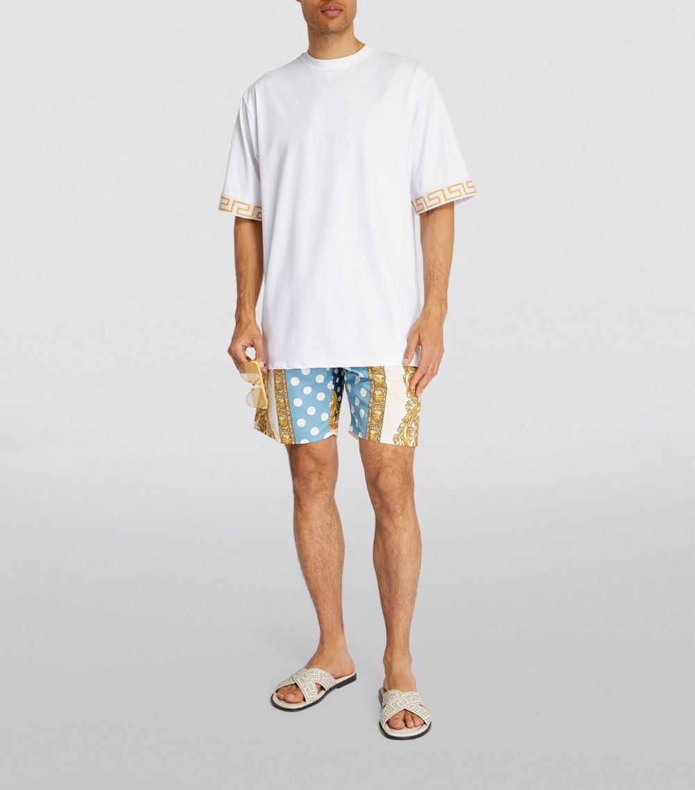 Versace Versace Greca Print Swim T-Shirt