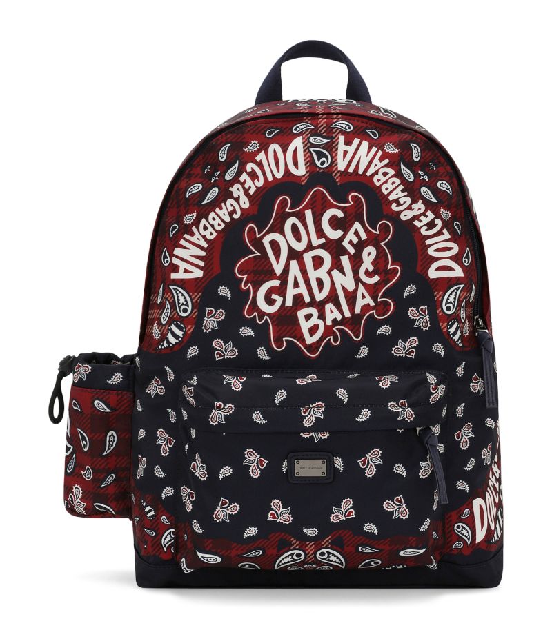 Dolce & Gabbana Dolce & Gabbana Kids Bandana Print Backpack