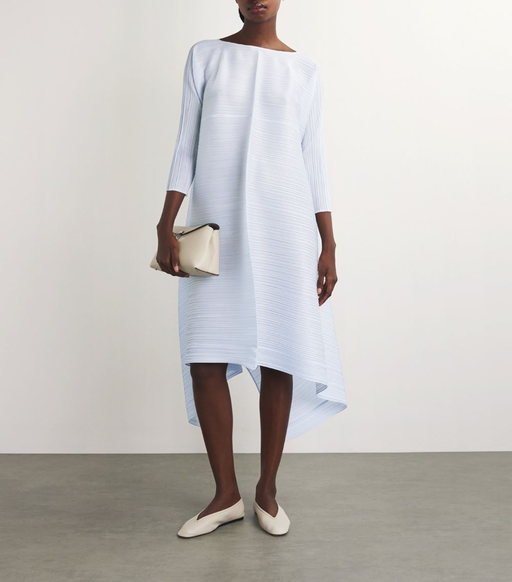 Pleats Please Issey Miyake Pleats Please Issey Miyake Salt Solid Midi Dress