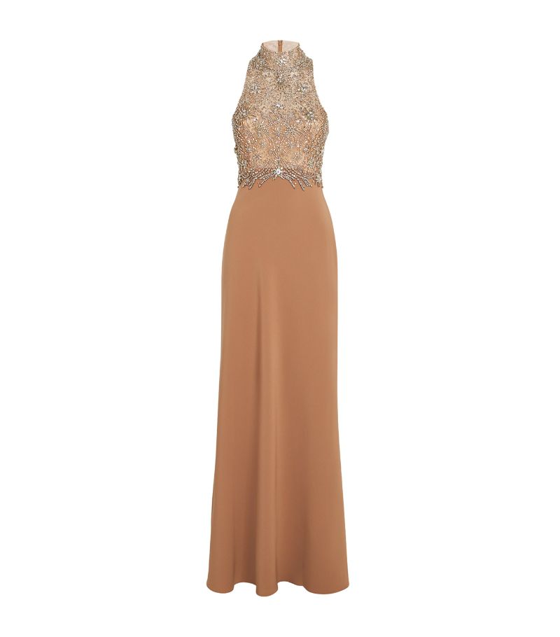 Jenny Packham Jenny Packham Embellished Orion Gown