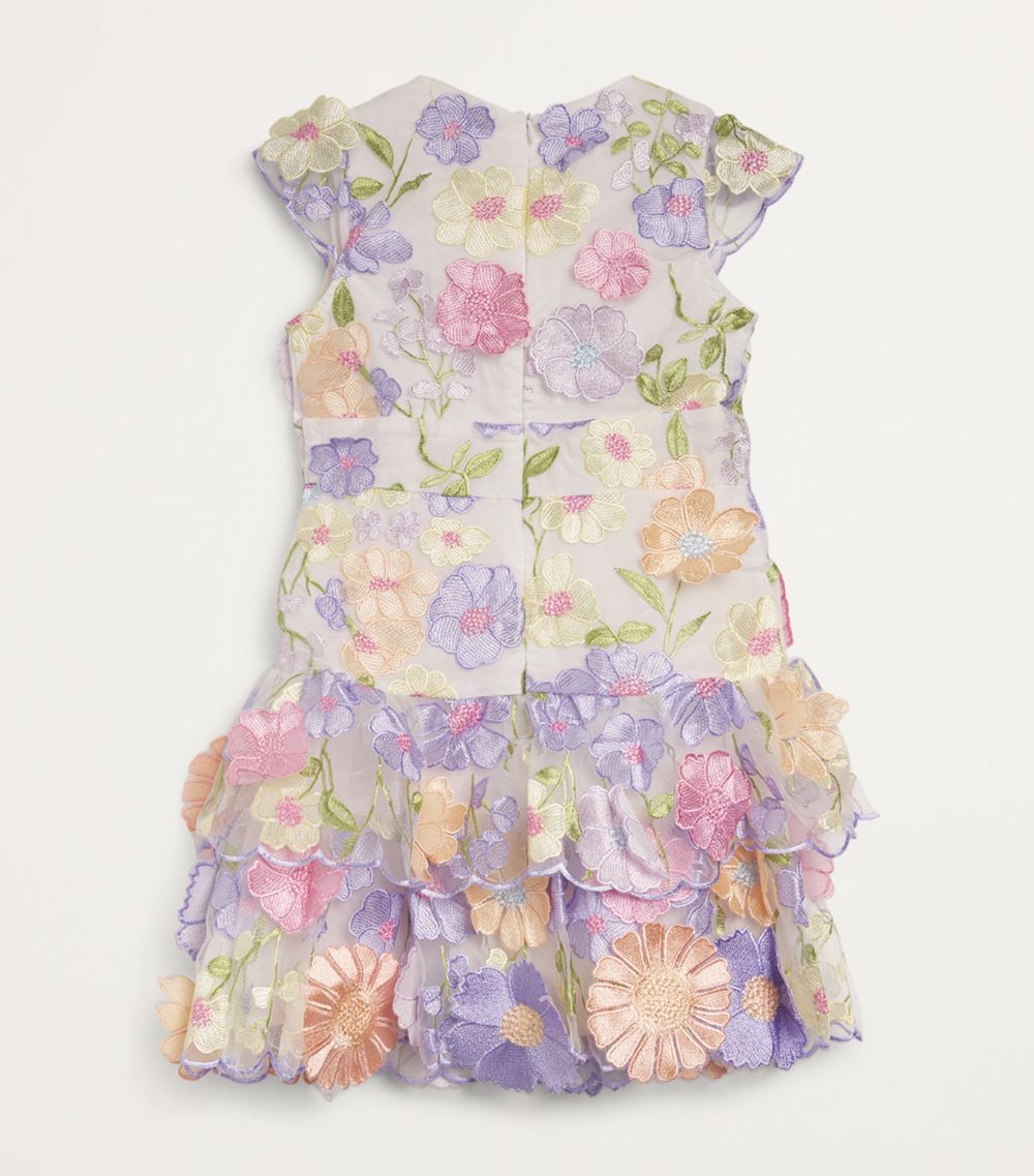 Marlo Marlo Embroidered Floral Amara Dress (3-16 Years)