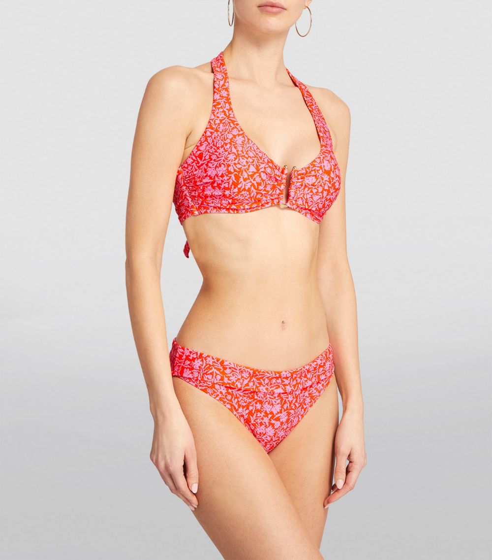 Heidi Klein Heidi Klein Floral Limpopo Foldover Bikini Bottoms