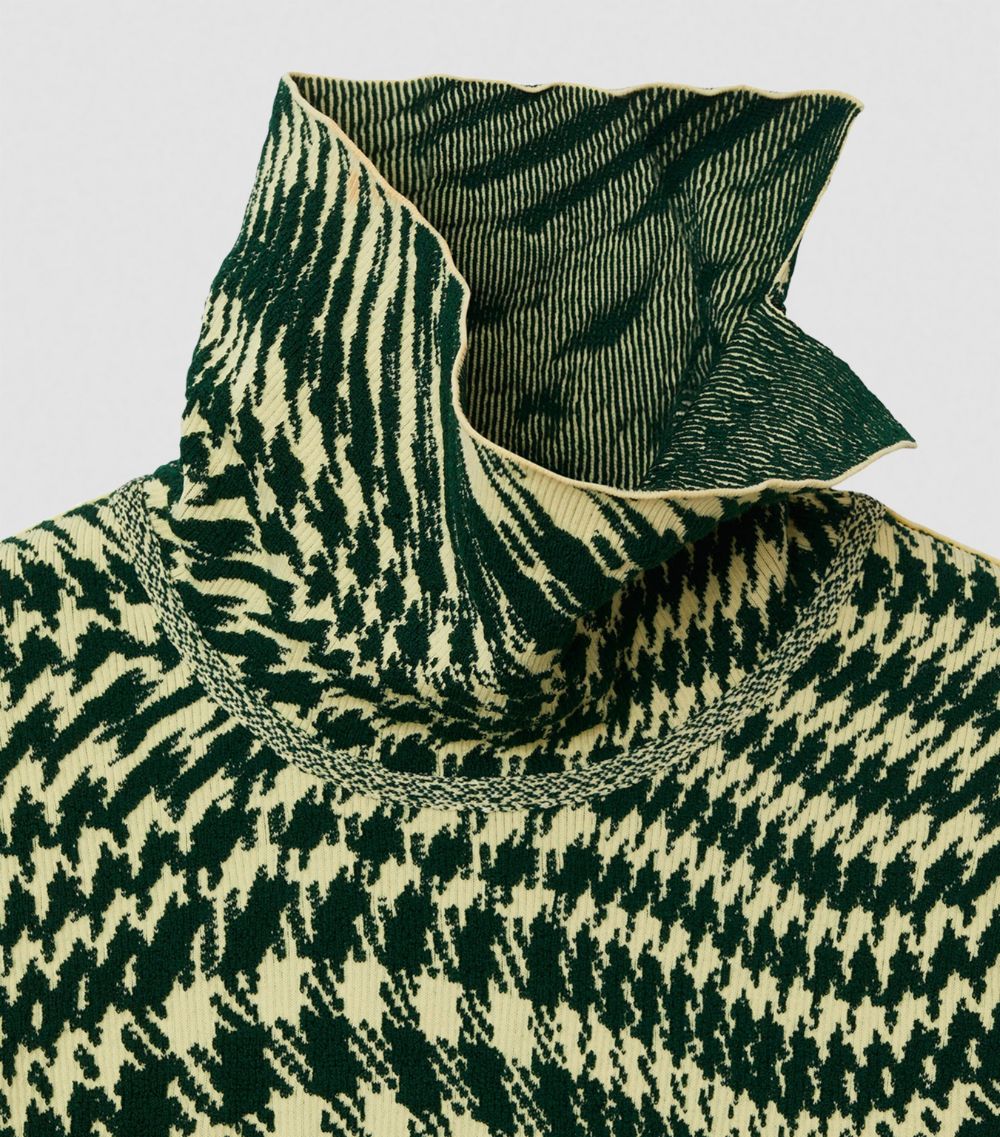 Burberry Burberry Warped Houndstooth Sweater