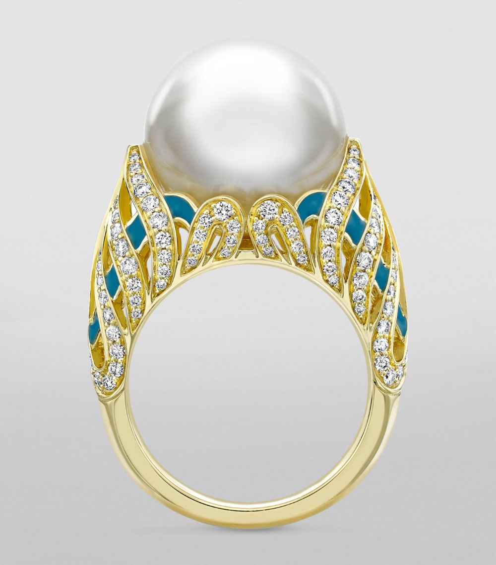 Boodles Boodles Yellow Gold And Pearl A Family Journey Copenhagen Ring