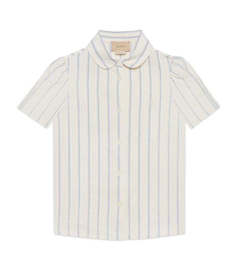 Gucci Gucci Kids Cotton Striped Shirt (4-12 Years)