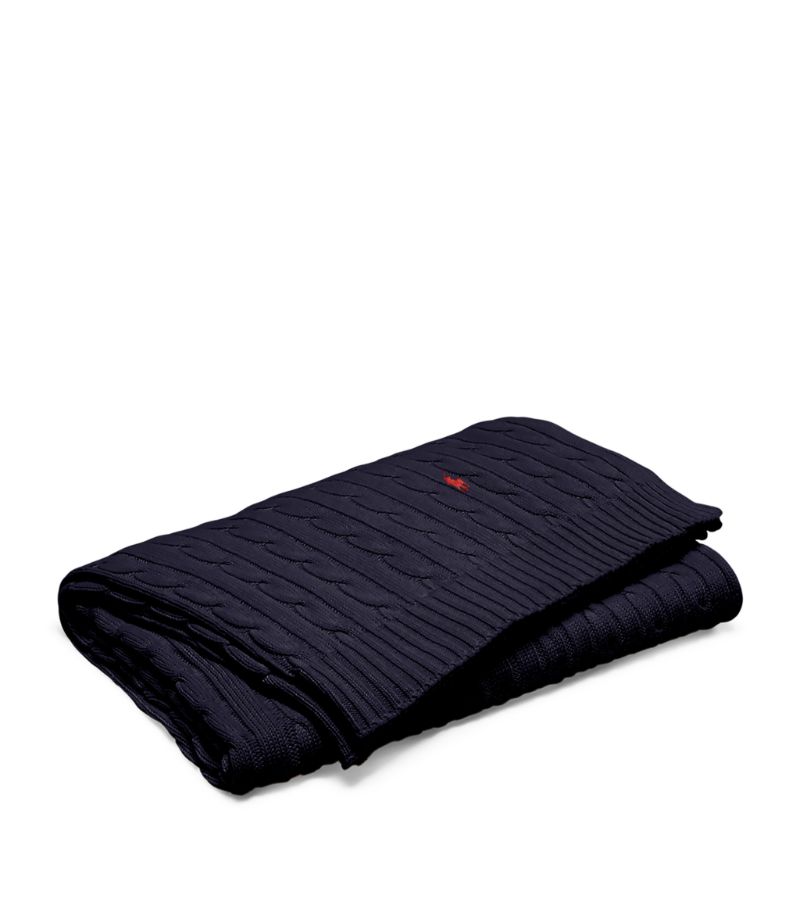 Ralph Lauren Home Ralph Lauren Home Cable-Knit Throw (140Cm X 180Cm)