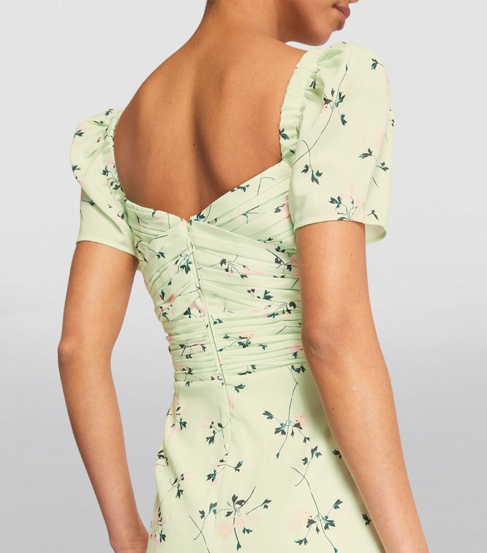 Self-Portrait Self-Portrait Floral Off-The-Shoulder Midi Dress