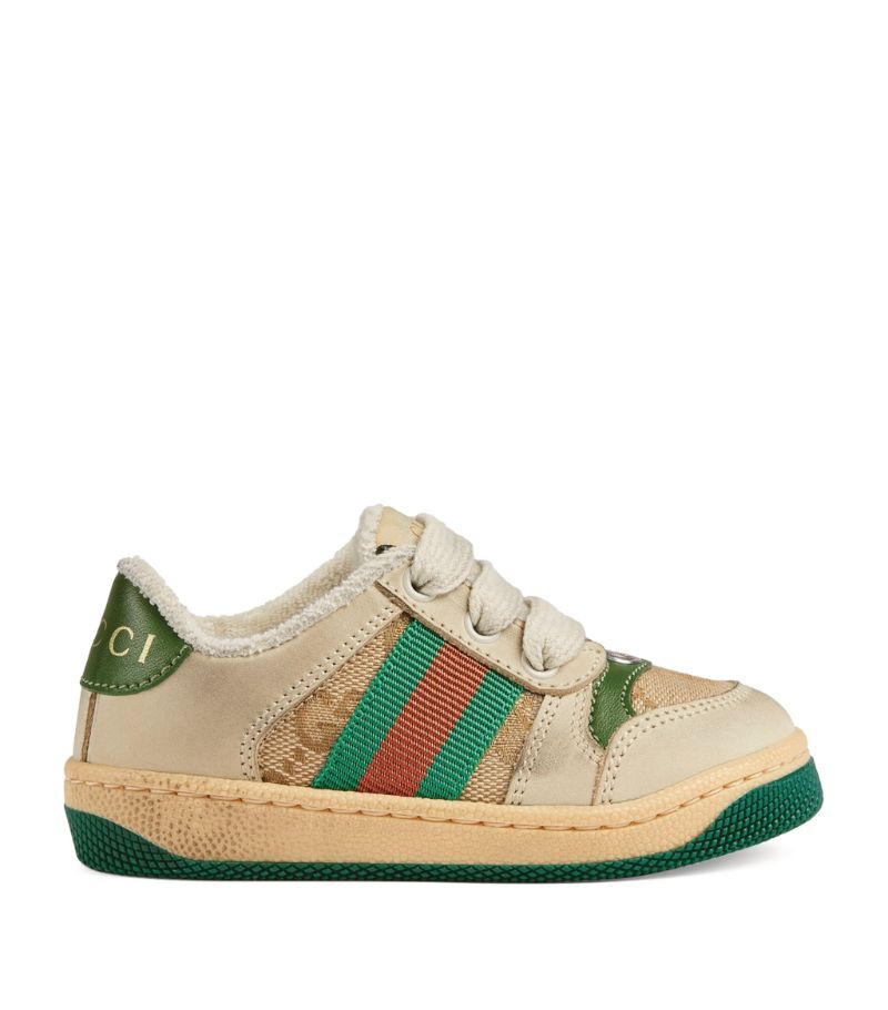 Gucci Gucci Kids Screener Low-Top Sneakers