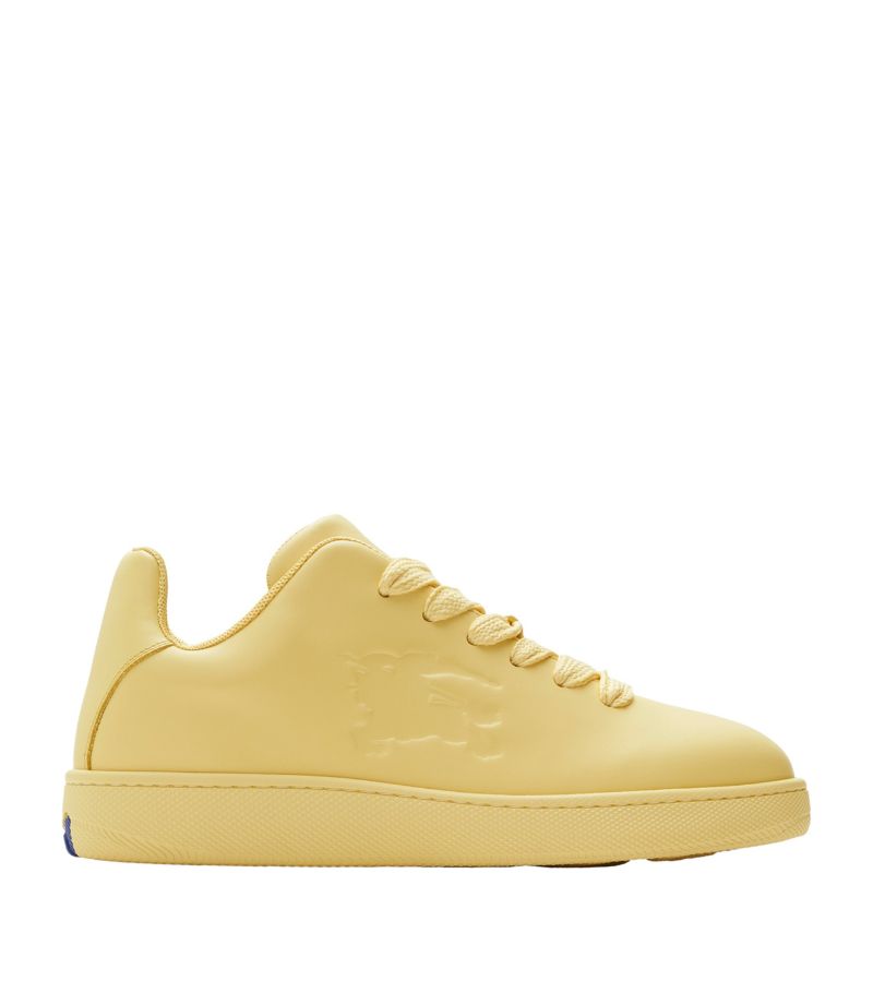 Burberry Burberry Leather Embossed Box Sneakers