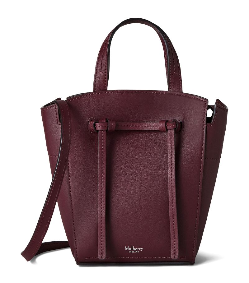 Mulberry Mulberry Leather Mini Clovelly Tote Bag