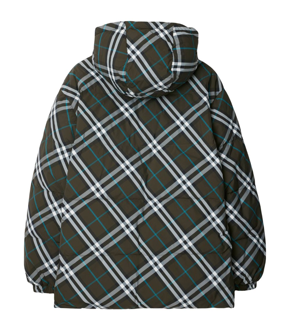 Burberry Burberry Reversible Check Puffer Jacket