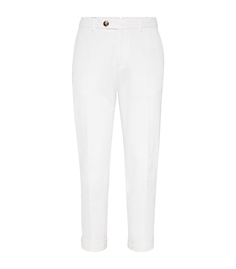 Brunello Cucinelli Brunello Cucinelli Cotton Straight Chinos