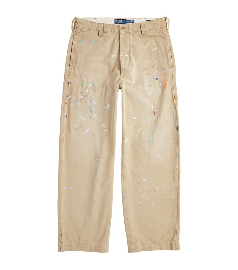 Polo Ralph Lauren Polo Ralph Lauren Cotton Paint-Splatter Chinos