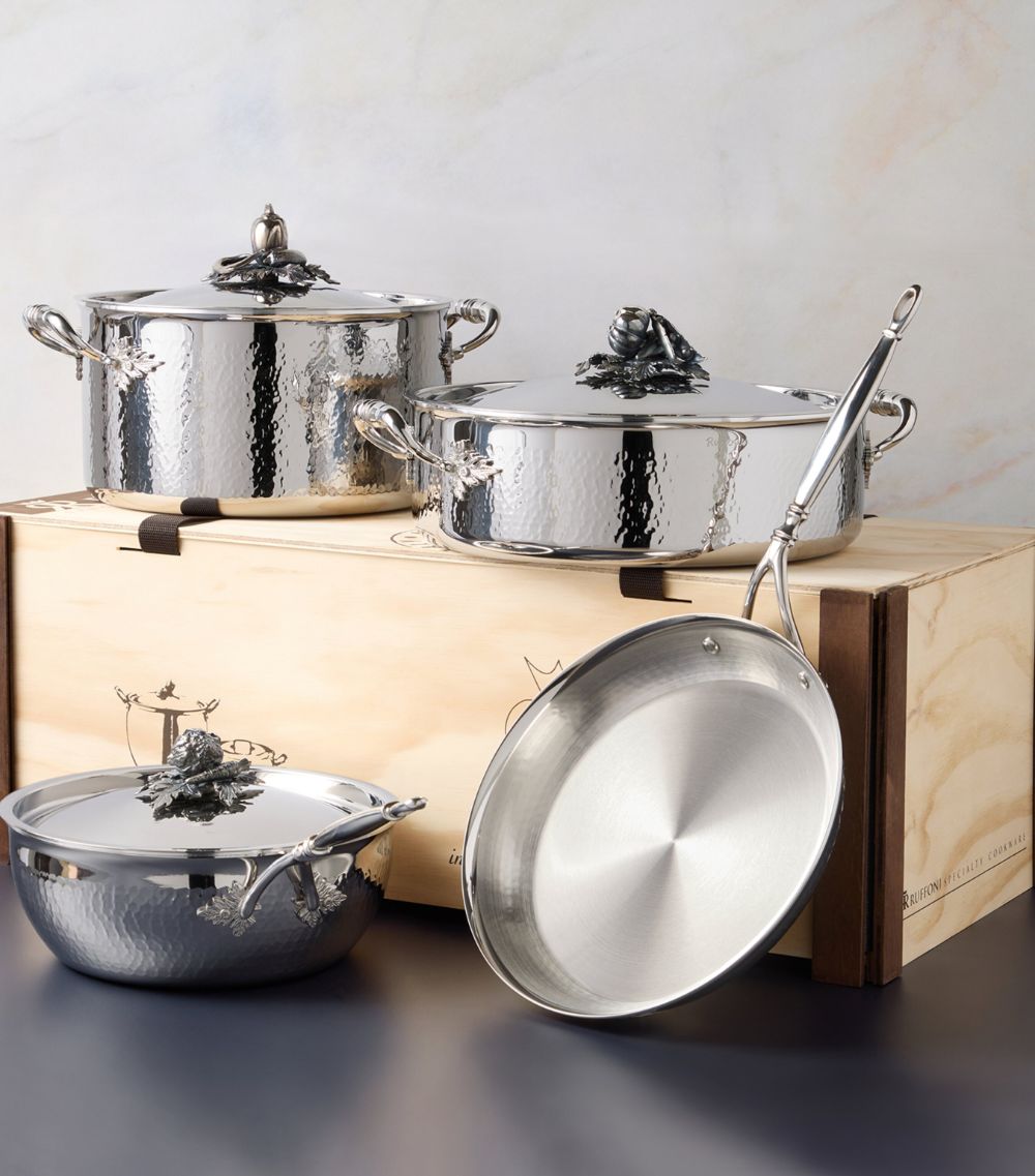 Ruffoni Ruffoni 4-Piece Opus Prima Cookware Set