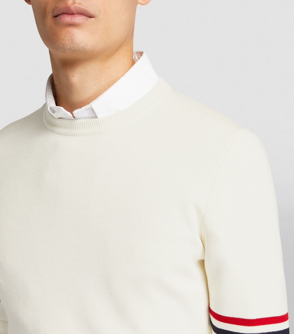 Thom Browne Thom Browne Tricolour-Detail Sweater