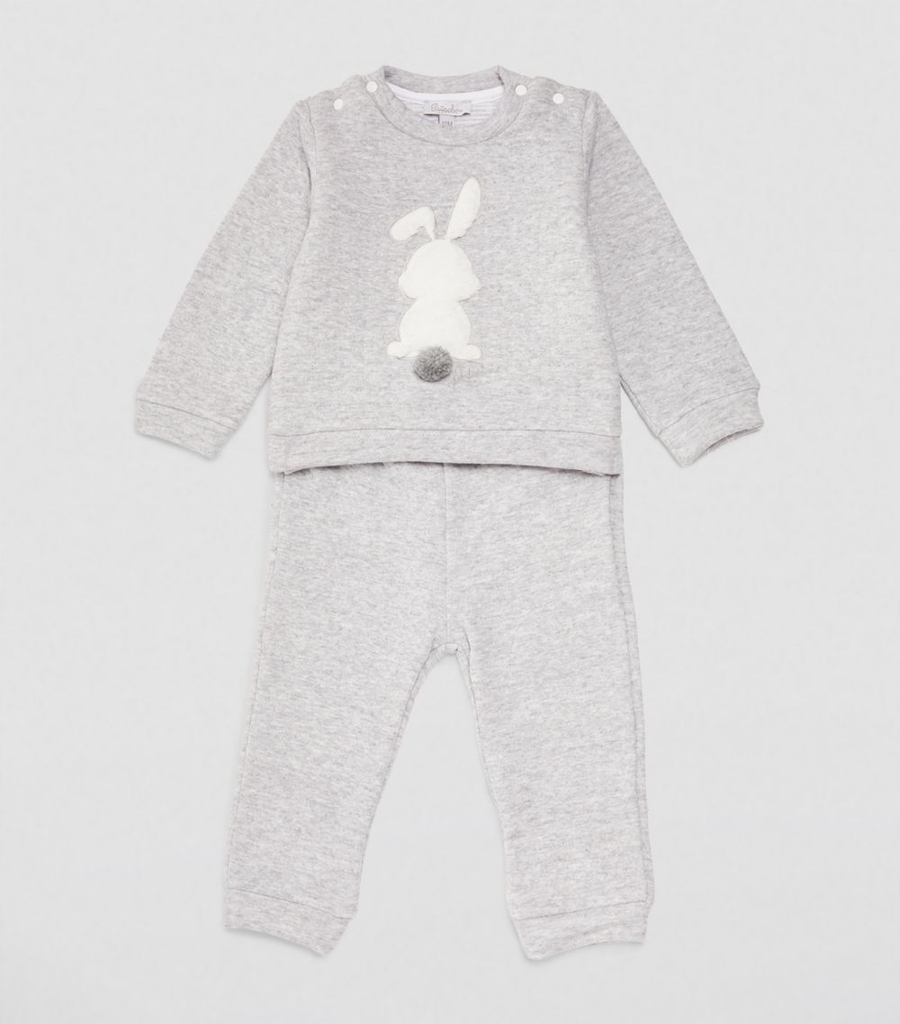 Patachou Patachou Bunny Sweatshirt and Sweatpants Set (1-24 Months)