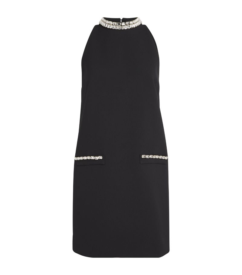  Sandro Jewel-Embellished Mini Dress