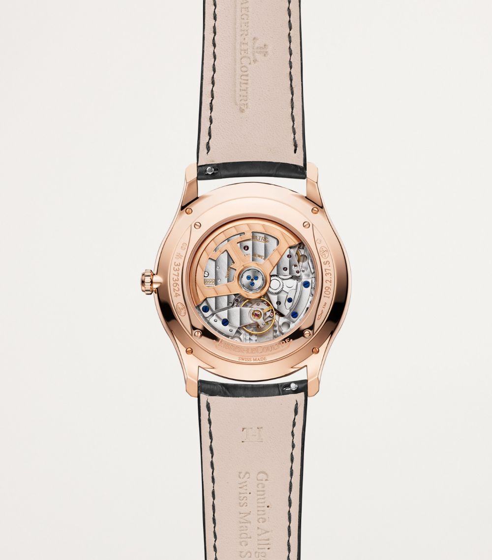 Jaeger-Lecoultre Jaeger-Lecoultre Rose Gold Master Ultra Thin Date Watch 39Mm