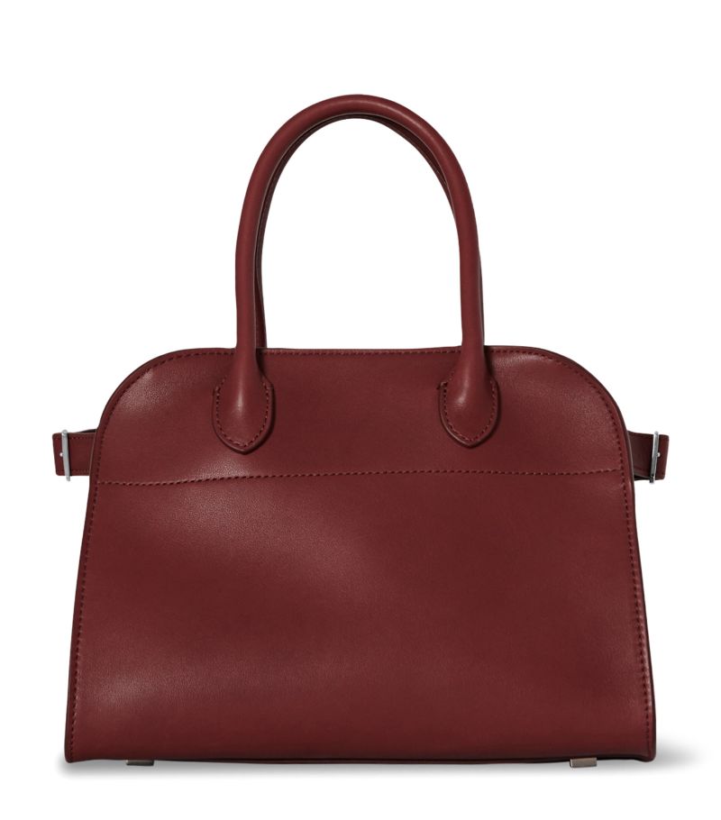 The Row The Row Leather Soft Margaux 10 Top-Handle Bag