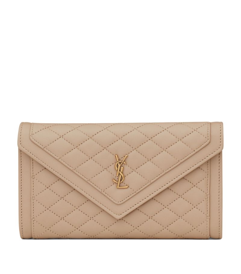 Saint Laurent Saint Laurent Quilted Envelope Wallet