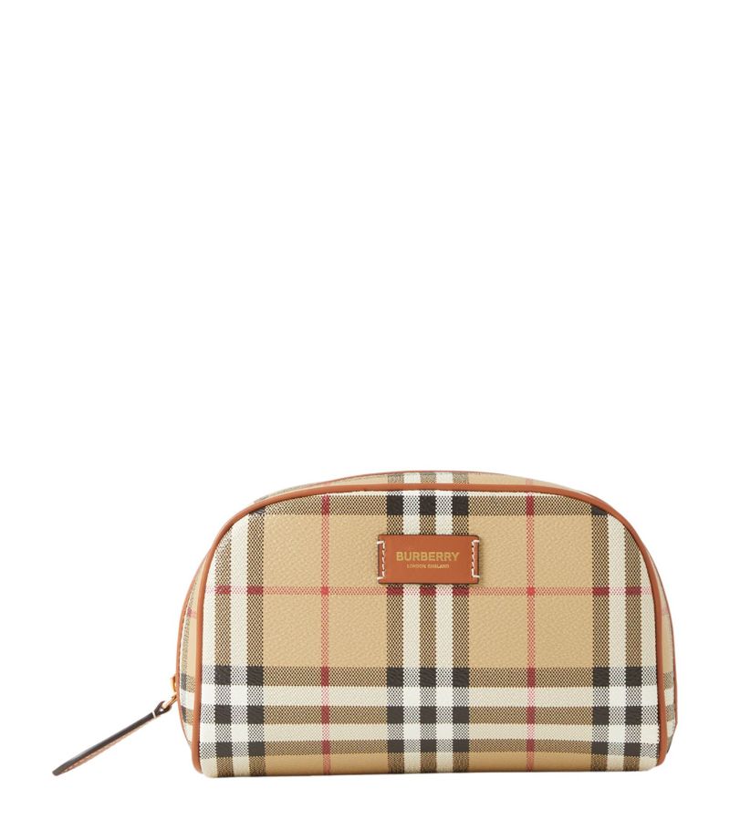 Burberry Burberry Small Check Travel Pouch