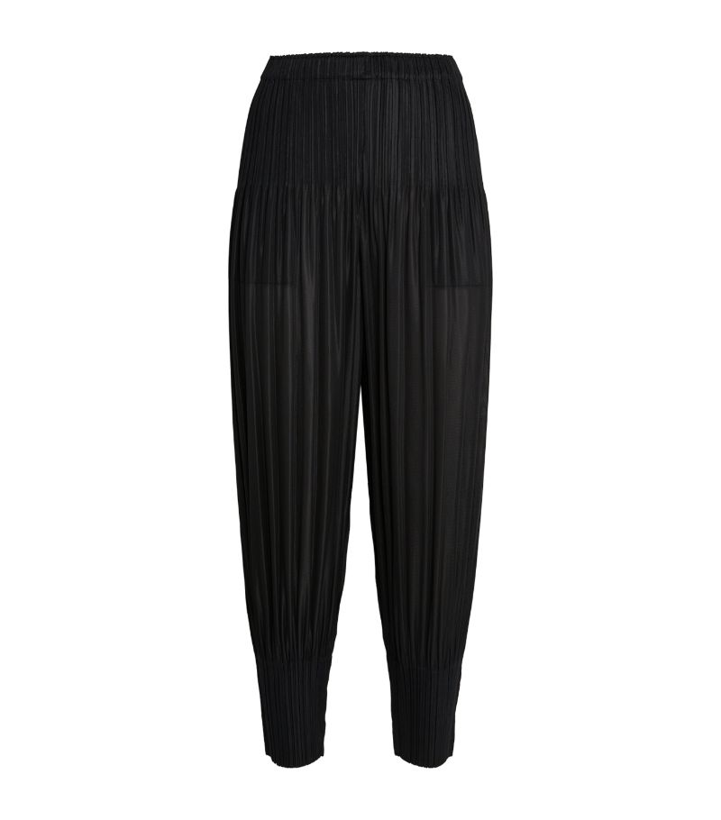 Pleats Please Issey Miyake Pleats Please Issey Miyake Fluffy Basics Tapered Trousers