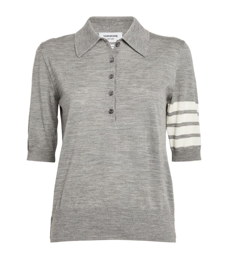 Thom Browne Thom Browne 4-Bar Polo Shirt