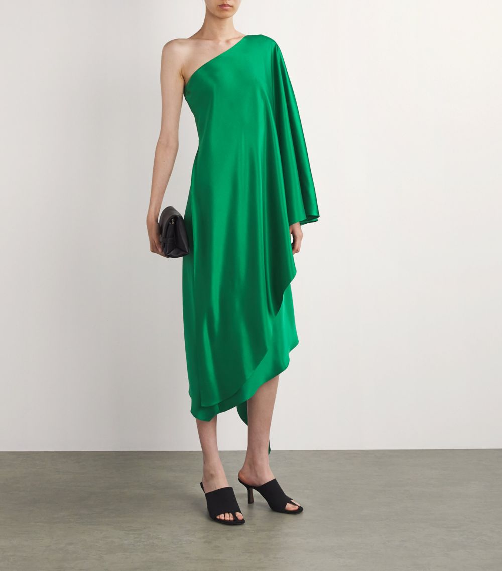 Max Mara Max Mara Silk Midi Dress