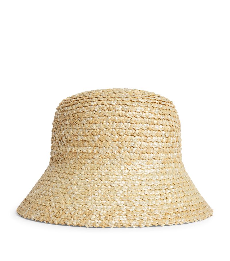 Lack Of Color Lack Of Color Straw Inca Bucket Hat