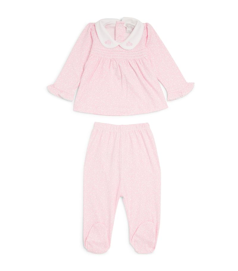 Kissy Kissy Kissy Kissy Pima Cotton Dress And Trousers Set (0-9 Months)