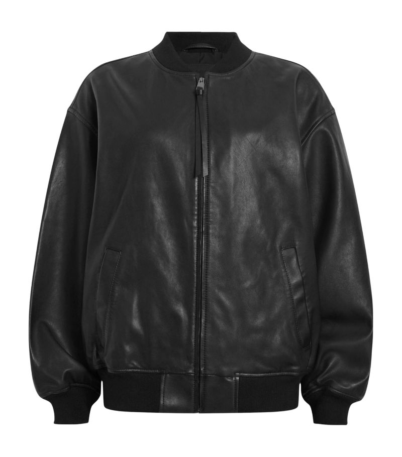 Allsaints Allsaints Leather Belle Bomber Jacket