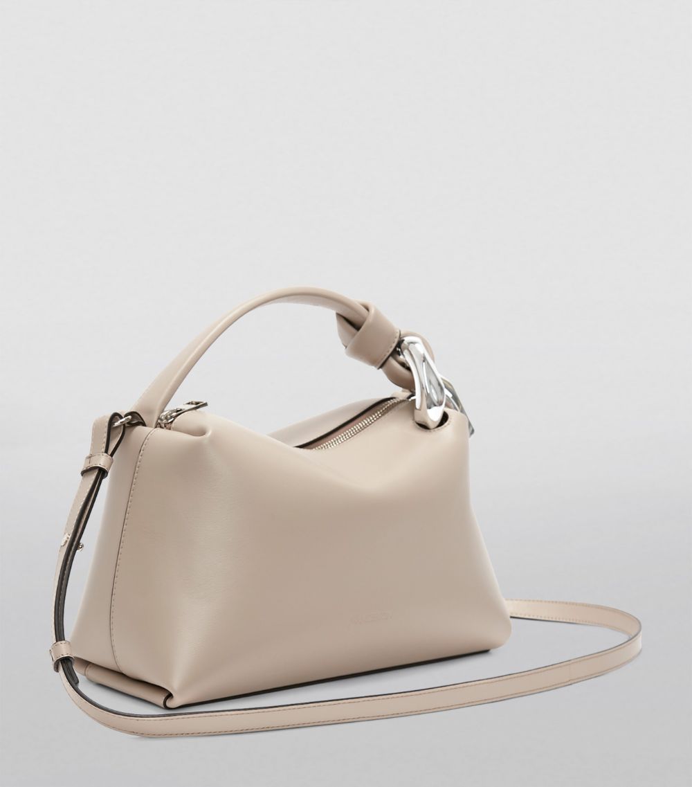 Jw Anderson Jw Anderson Leather Corner Top-Handle Bag