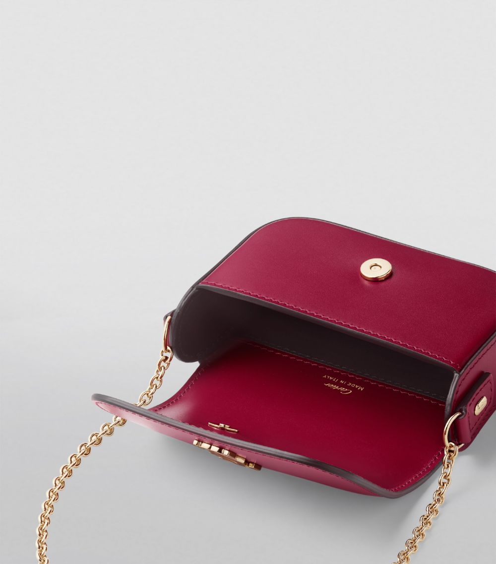 Cartier Cartier Micro Leather C De Cartier Chain Bag