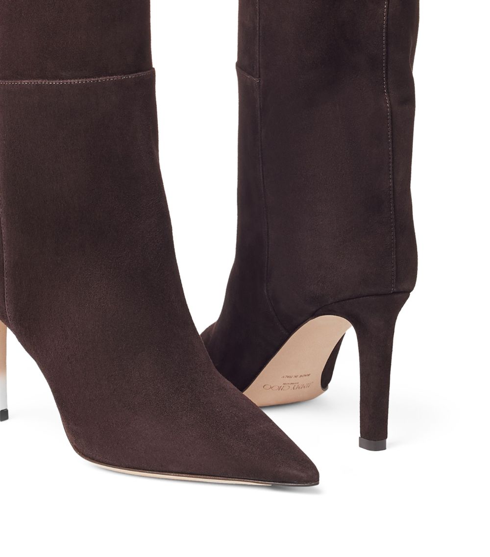 Jimmy Choo Jimmy Choo Alizze 85 Suede Boots